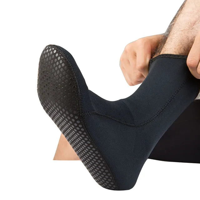 3mm Neoprene Diving Socks Shoes - Thermal Water Fins
