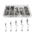 Heavy Duty Ball Bearing Swivels with Coastlock Snap - 100pcs