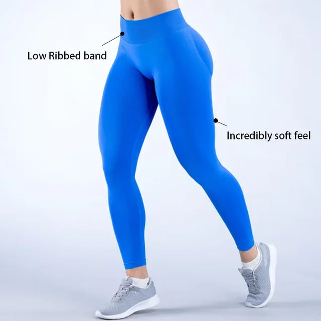 High Waist Quick-Dry Yoga Leggings - Tummy Control