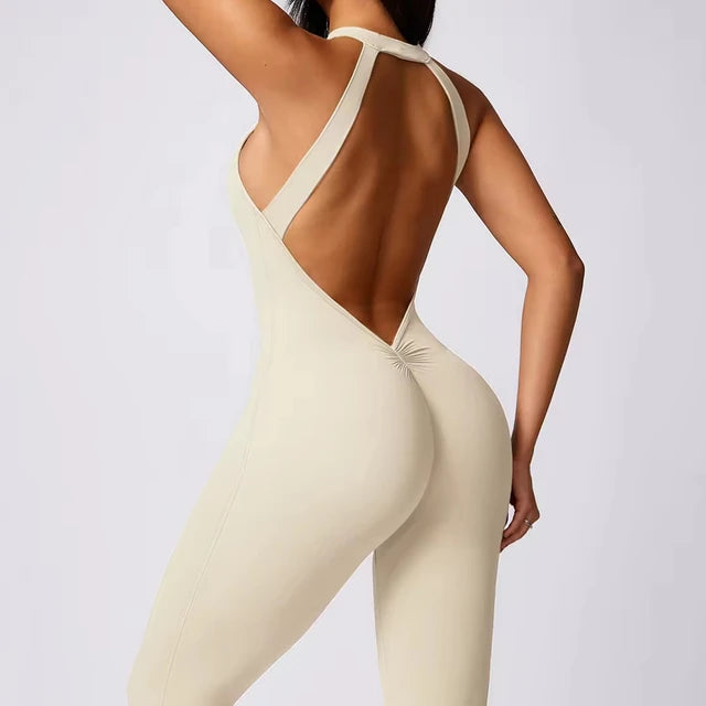 Women's One-Piece Yoga Sports Bodysuit