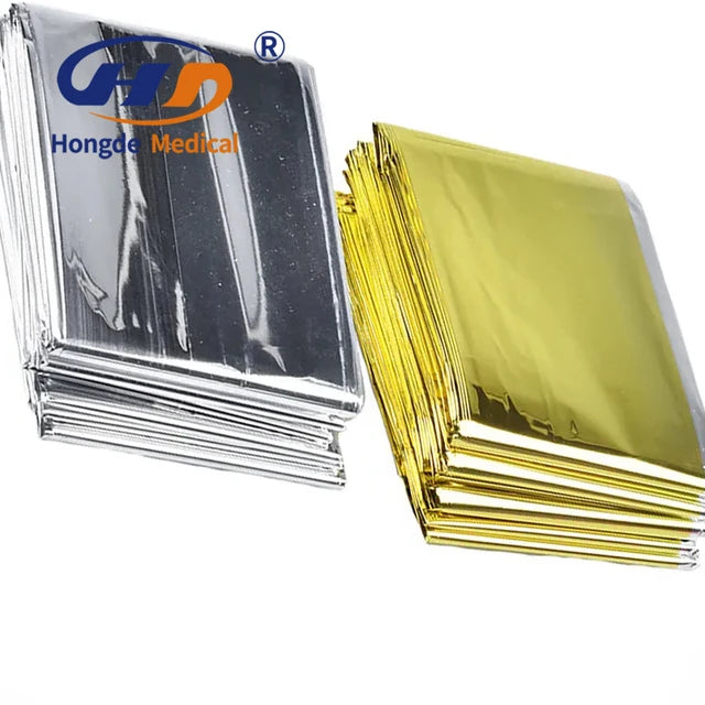 Emergency Survival Thermal Blanket - Aluminium Foil Rescue Space Blanket