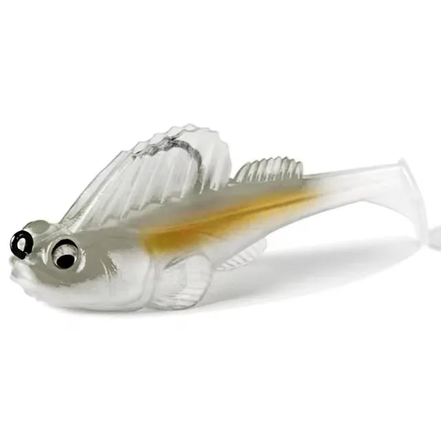 Paddle Tail Swim Baits with 3D Eyes - Soft Fishing Lure