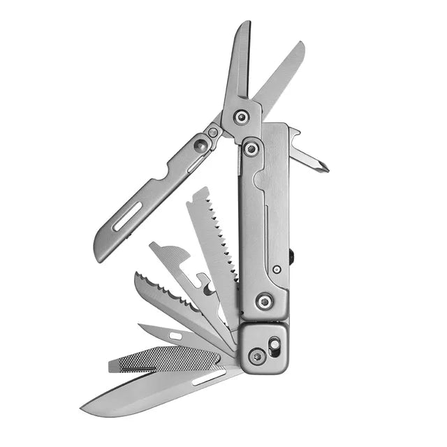 Stainless Steel Multi-function EDC Tool - Pocket Survival Folding Knife