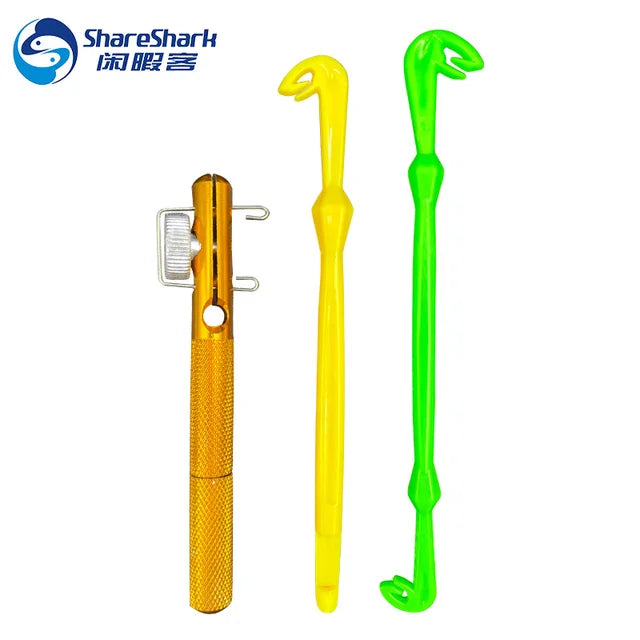 Aluminum Alloy Fishing Hook Tier - Precision Knot Tying Tool
