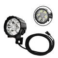 E-Bike Front Warning Headlight - High Brightness LED with Horn