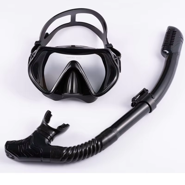 Custom Colorful Snorkel Set - Mask and Snorkel Diving Gear