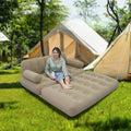 Lazy Inflatable Sofa Set - Foldable Lounge Chair with Footrest